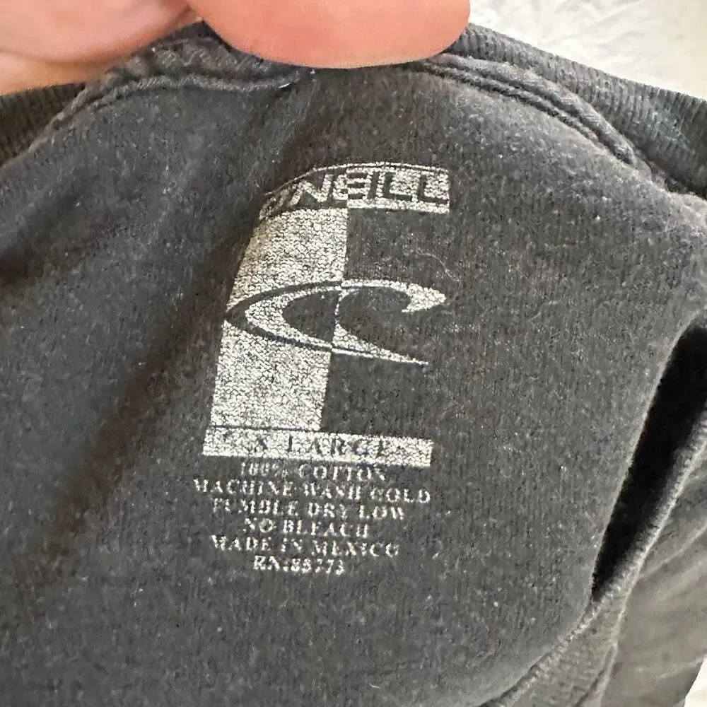 Y2K O'Neill Gradient Logo T-Shirt - Black